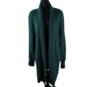 HUNTINGTON RIDGE Womens Warm Winter Sweater 2X Acrylic Green Winter Cozy